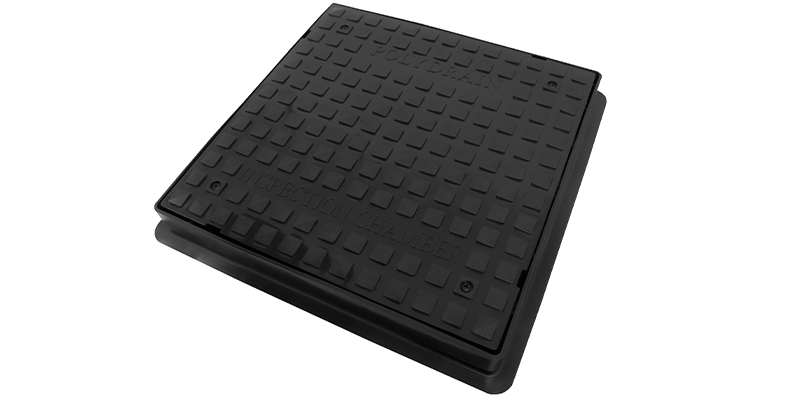 450mm Secured Square Cover & Frame [35KN]