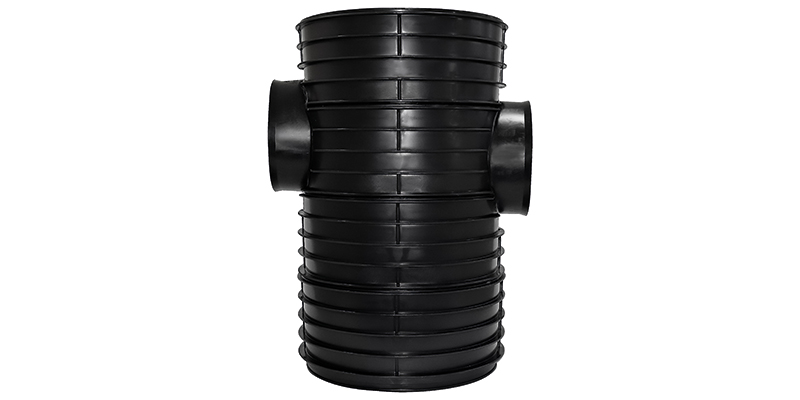 450mm Catchpit Chamber 225mm Twinwall Pipework