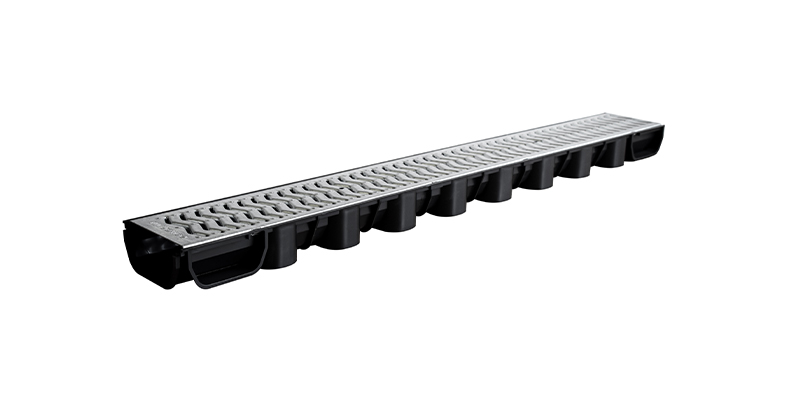 Low Flow Channel Drain Galvanised [50mm]